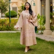 Women's Elegant Regular-Fit Sequined Abaya Dress - Garangao, Festive Outings