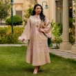 Women's Elegant Regular-Fit Sequined Abaya Dress - Garangao, Festive Outings