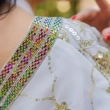 Women's Elegant Embroidered &amp; Beaded Closed Daraa - Free Size, Formal Gatherings