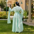 Women's Elegant Regular-Fit Closed Kuwaiti Daraa - Embroidery &amp; Beaded, Formal Gatherings