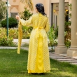 Women's Elegant Regular-Fit Closed Kuwaiti Daraa - Embroidery &amp; Beaded, Formal Gatherings
