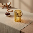 Rope Candle Holder &ndash; Golden color -A rustic yet refined accent to anchor your festive light