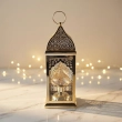 Filigree Lantern -Golden Color - A timeless masterpiece of light and intricate artistry