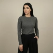 Women&rsquo;s Plain Tight Long Sleeve Top - Sleek Minimal &amp; Everyday Essential