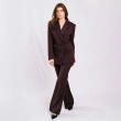 Women&rsquo;s Sharp Tailored Power Suit &ndash; Structured Blazer &amp; Flare Trousers
