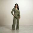 Women&rsquo;s Modern Tailored Blazer and Wide-Leg Pants Set for Effortless Elegance and Smart-Casual Looks