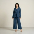Women&rsquo;s Modern Tailored Blazer and Wide-Leg Pants Set for Effortless Elegance and Smart-Casual Looks