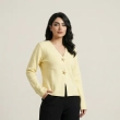 Women&rsquo;s Tailored V-Neck Cardigan Top for Chic Everyday and Smart-Casual Looks