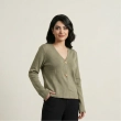 Women&rsquo;s Tailored V-Neck Cardigan Top for Chic Everyday and Smart-Casual Looks