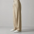 Women&rsquo;s Tailored Straight-Cut Pants With White Stripe Details, Ideal For Formal, Office, And Smart-Casual Looks