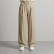 Women&rsquo;s Tailored Straight-Cut Pants With White Stripe Details, Ideal For Formal, Office, And Smart-Casual Looks