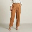 Women&rsquo;s High-Waist Belted Tailored Pants For Elegant Everyday And Smart-Casual Looks