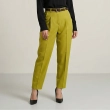 Women&rsquo;s High-Waist Belted Tailored Pants For Elegant Everyday And Smart-Casual Looks