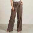 Women&rsquo;s Comfortable Wide-Leg Pants With Waist Belt For Daily Wear