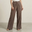 Women&rsquo;s Comfortable Wide-Leg Pants With Waist Belt For Daily Wear