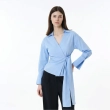 Women&rsquo;s Tie-Front Long Sleeve Shirt For Elegant Everyday And Smart-Casual Looks