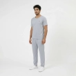 Men&rsquo;s Short Sleeve Pajama Set with Pants - Soft Lightweight Sleepwear Set for Adults - Comfortable Loungewear for Night or Home
