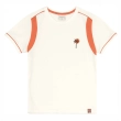Boys' Cotton T-Shirt with Palm Tree Print - Off-White