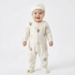 Tip Top Newborn Polka Dot Jumpsuit &ndash; Off-White
