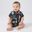 Tip Top Baby Little Zoo Romper &ndash; Navy Blue