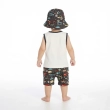 Tip Top Baby Little Racer Romper &amp; Hat Set &ndash; Charcoal