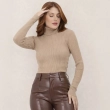 Women&rsquo;s Turtleneck Long Sleeve Slim Fit Lightweight Stretch Top for Fall &amp; Winter