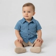Tip Top Baby Everyday Denim Shirt &ndash; Denim Blue