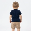 Tip Top Toddler Little Giraffe T-Shirt &amp; Short Set &ndash; Navy Blue &amp; Beige