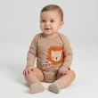Tip Top Baby Little Lion Bodysuit &ndash; Khaki