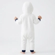 Tip Top Baby Hooded Jumpsuit &ndash; White