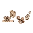 مجموعة أيقونات إبداعية خشبية للتركيز &ndash; طقم من 4 قطع ثقافية لتخفيف التوتر