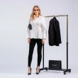 The Blanc Sculpt Shirt - Waist-Defining Button-Down - White