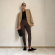 The Motion Leggings - Stirrup Detail - Brown