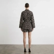 Women's Regular Kimono Jacket - Modern Elegance &amp; Layering Style - Brown