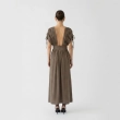Women's Premium Evening Deep V - Neck Draped Maxi Dress &mdash; Elegant Fluid Formalwear &mdash; High - End Soir&eacute;es, Luxury Resort Wear &amp; Coastal Galas  - Brown