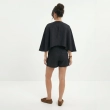 Women's Premium V - Neck Short - Sleeve Top &mdash; Casual Luxury Resort Wear, Daytime Gatherings &amp; Summer Escapes  - Black