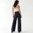 Women's Premium Denim High - Waist Wide - Leg Jeans Trousers &mdash; Daytime Socials, Weekend Outings &amp; Chic Streetwear  - Black
