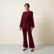 Women's Asymmetric Tailored Pants Suit - Elegant Formal &amp; Evening Wear - Black