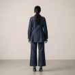 Women's Regular Denim Set - Modern Utility &amp; Elegant Streetwear Coordinate - Dark Denim Blue