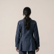 Women's Regular Denim Set - Modern Utility &amp; Elegant Streetwear Coordinate - Dark Denim Blue