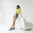Women's Premium Oversized Casual Striped Button - Up Long - Sleeve Shirt &mdash; Luxury Lounging, Daytime Socials &amp; Summer Escapes  - Yellow