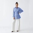 Women's Premium Casual Long - Sleeve Button - Up Shirt With Fabric Belt &mdash; Luxury Lounging, Daytime Socials &amp; Summer Escapes
