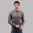 Men&rsquo;s Long Sleeve Turtleneck - Soft Lightweight Pullover Sweater with Classic Slim Fit - Grey