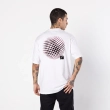 Men&rsquo;s Oversized T-Shirt - &ldquo;The Globe&rdquo; Graphic Tee with Large Fit and Streetwear Style - White