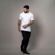 Men&rsquo;s Slim Fit Graphic T-Shirt - &ldquo;Radiance&rdquo; Print Casual Crew Neck Tee with Modern Style - White