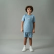 Boys&rsquo; Slim Fit Comfy T-Shirt - Soft Lightweight Casual Crew Neck Tee for Everyday Wear - Light Blue