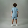 Boys&rsquo; Slim Fit Comfy T-Shirt - Soft Lightweight Casual Crew Neck Tee for Everyday Wear - Light Blue