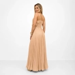 Women&rsquo;s Mia Dress - Sleeveless Long Casual Dress with Flowy Elegant Fit for Everyday Wear - Beige