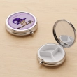 Mini Compact Mirror Silver