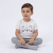 Tip Top Kids Little Cat T-Shirt &ndash; Off-White